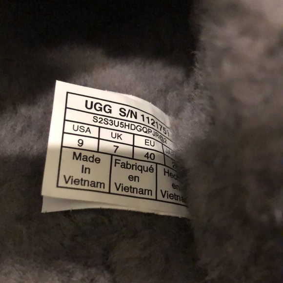 UGG Super Fluff Slippers grey - Picture 6 of 14